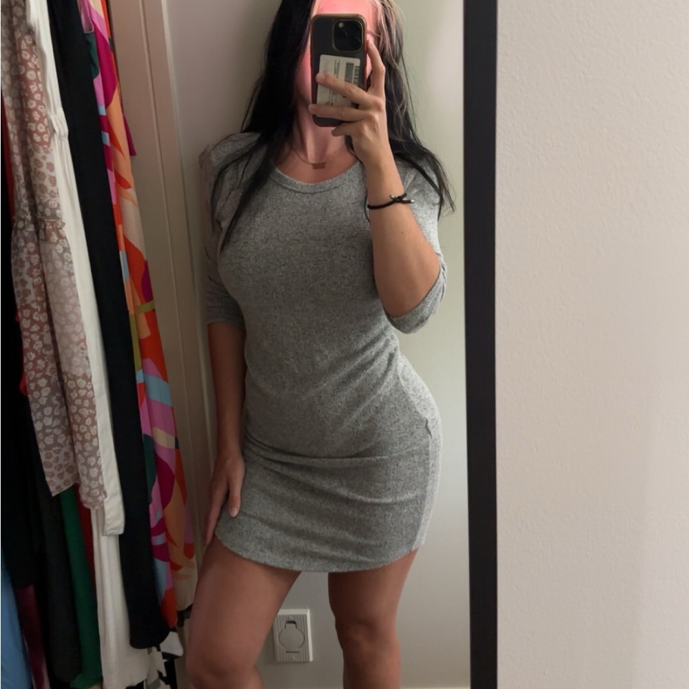 3/4 sleeve T-Shirt Dress